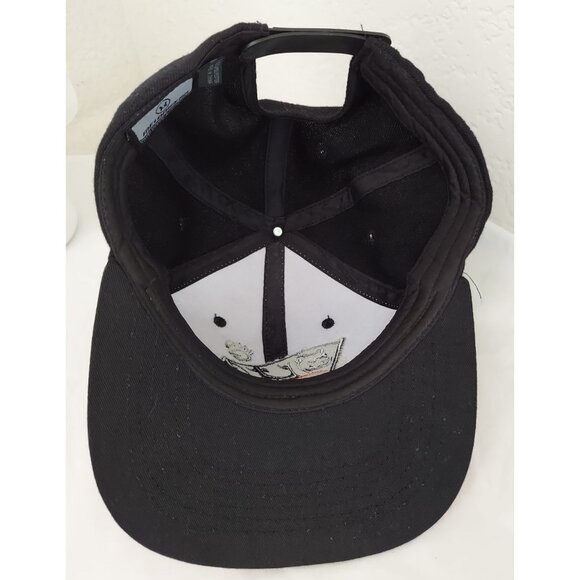 Fresno Grizzlies Snapback Baseball Hat Cap Grizzly Logo Orange Black Melonwear - Picture 4 of 6